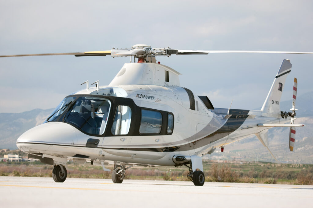 AgustaWestland AW109 GrandNew helicopter available for private charter